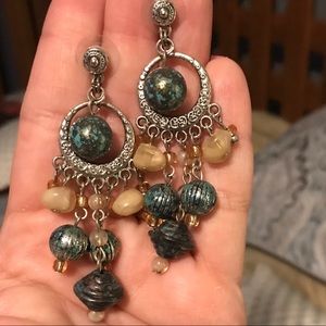 Fun chandelier earrings